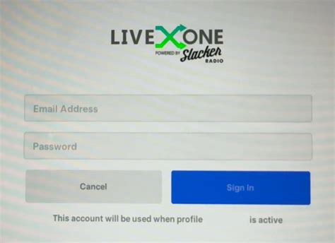 xlive login|LiveOne .